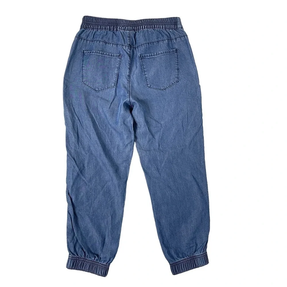 Revolve DWP Brody Relaxed Jogger XS Elastic Waist Mid Rise Pull On Pant Tencel - Picture 4 of 6